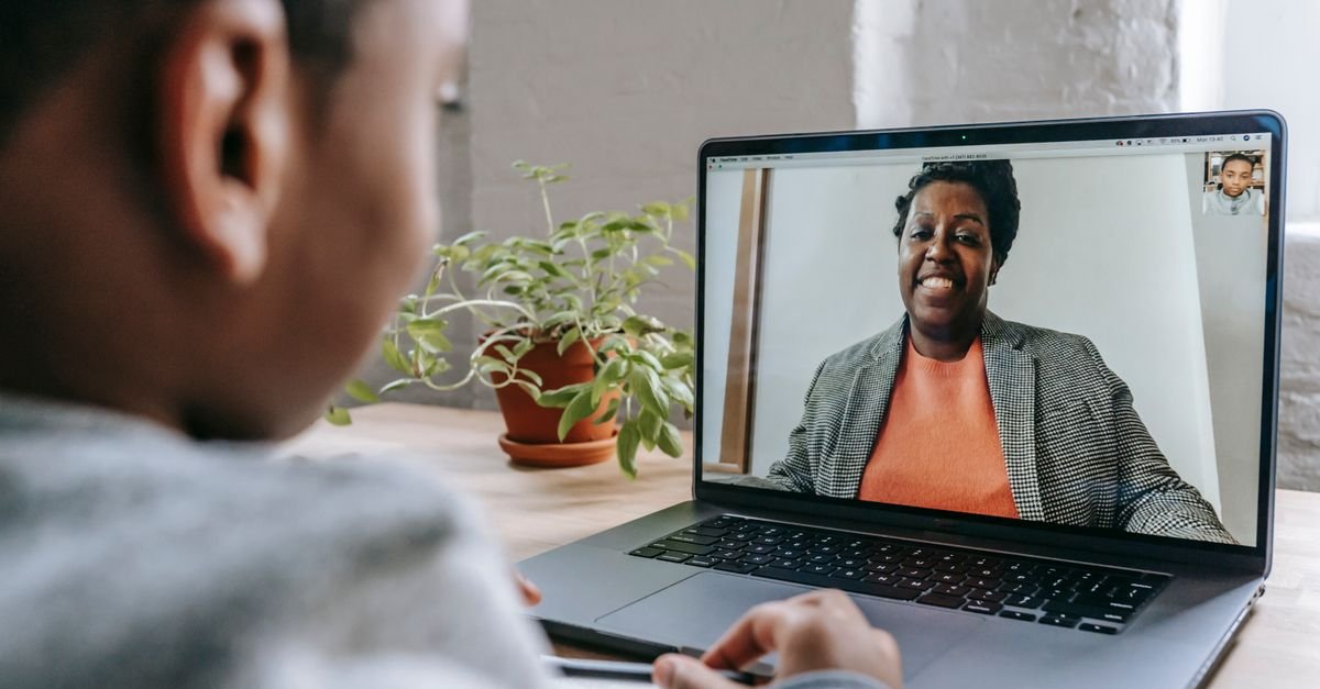 Learner taking an AI-built course